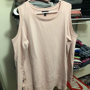 Lane Bryant Cold Shoulder Sweat Shirt